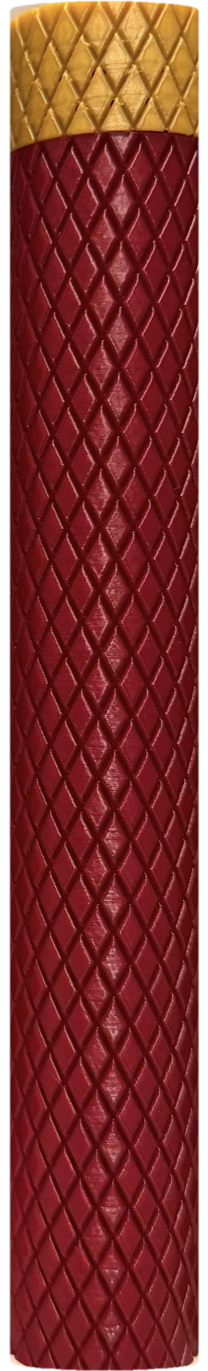 Amori Solo case in crimson with gold cap